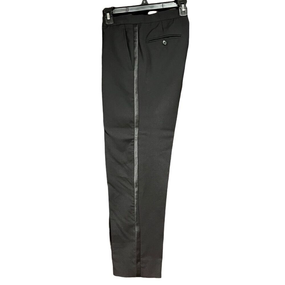 Black Tuxedo Pants w/ Suspender Buttons Men’s 30/